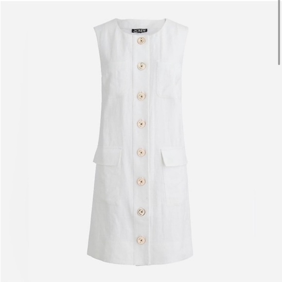 JCREW linen shift dress - Picture 2 of 3
